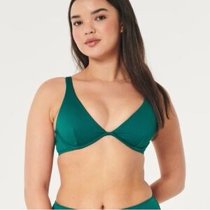 Hollister Teal Bikini Top